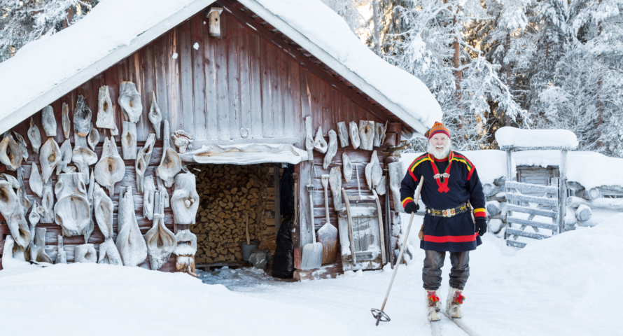 Lars Sami Culture Winter